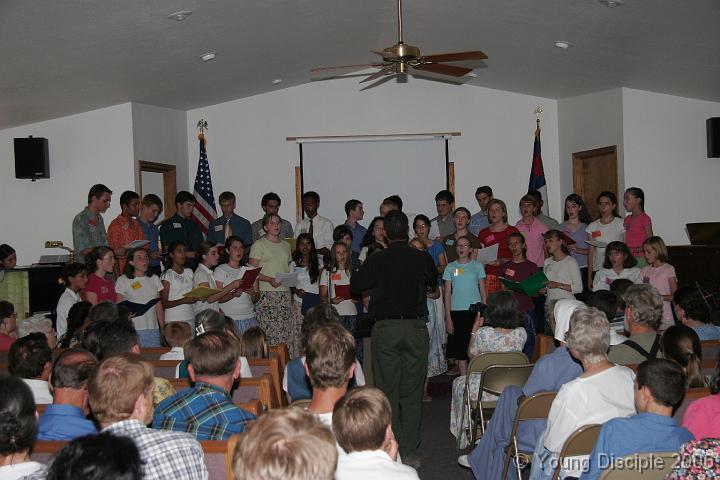 72 The choir performed several songs for the Inchelium SDA church. They sounded so good, and they only had five days of practice!