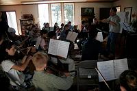 26 The orchestra, led by Mr. Cleveland, performed in a nursing home on Sabbath. They did an excellent job even though they only had one week to practice! Some of the other outreach classes included Bible Work, Choir & Writing Ministry.