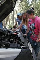 31 There were even several girls in the Auto Mechanics class, where they learned basics of caring for a vehicle.