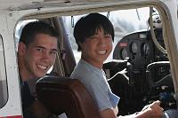 41 ... they got to fly with a pilot! Look at those big smiles!
