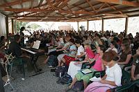 68 Many family members joined the campers for the Sabbath services. The pavilion was packed!